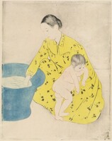 The Bath, Mary Cassatt, 1890-1891