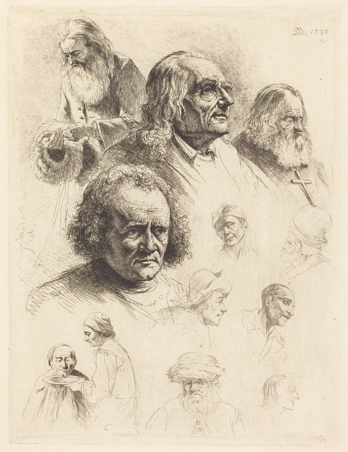 Thirteen Studies of Heads