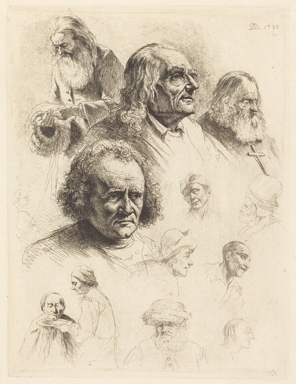 Thirteen Studies of Heads