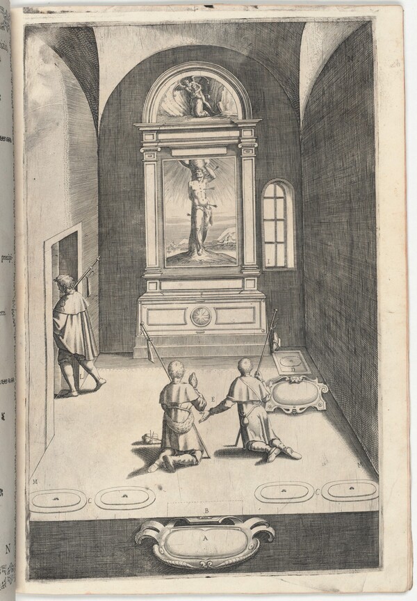 Chapel of Saint Sebastian (Cappella di San Sebastiano) [plate N]