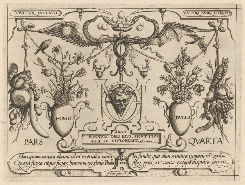 Archetypa studiaque patris Georgii Hoefnagelii [Part 4, Title Page]