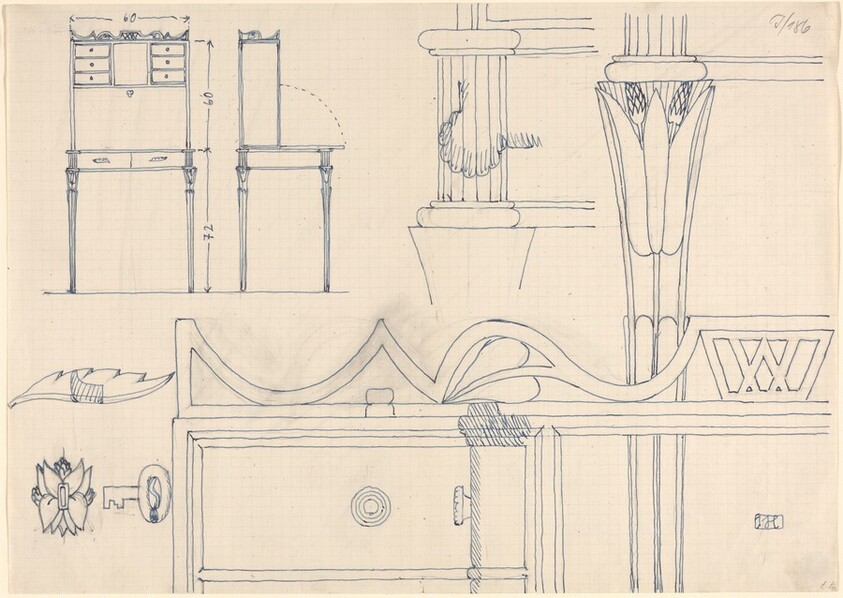 Design for a Desk, with Details