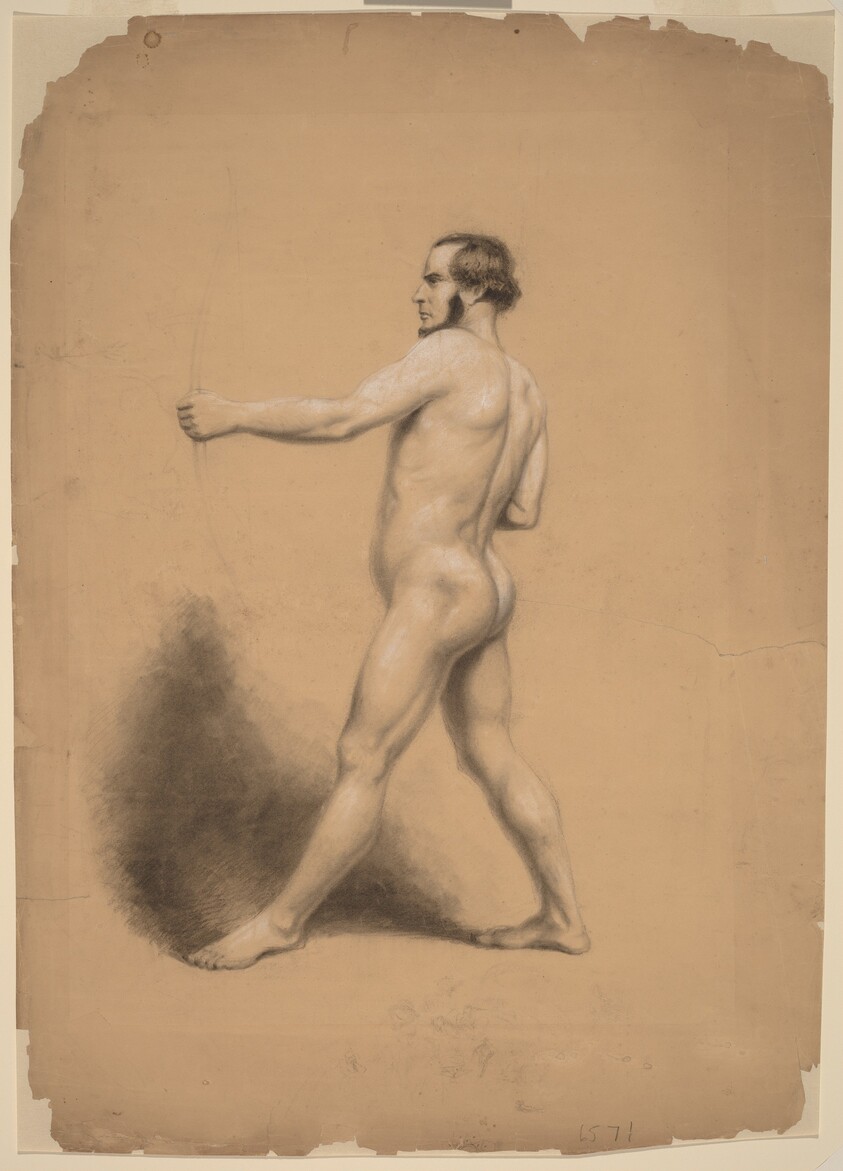Archer, Nude Study