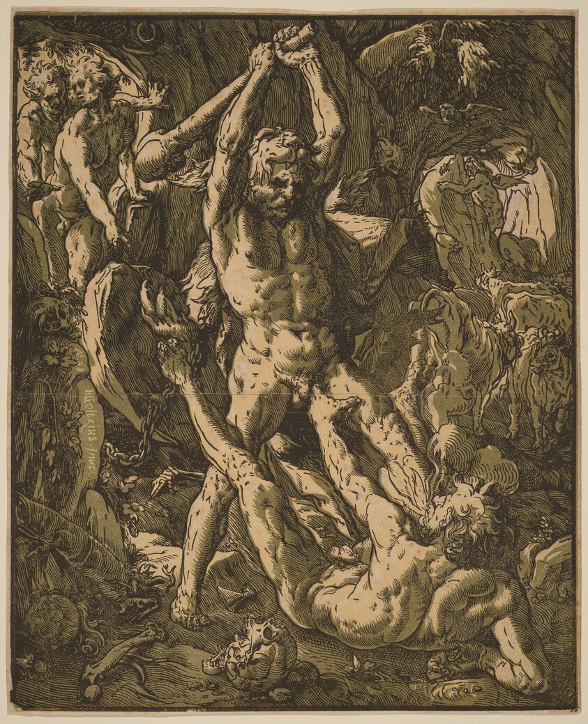 Hercules Killing Cacus