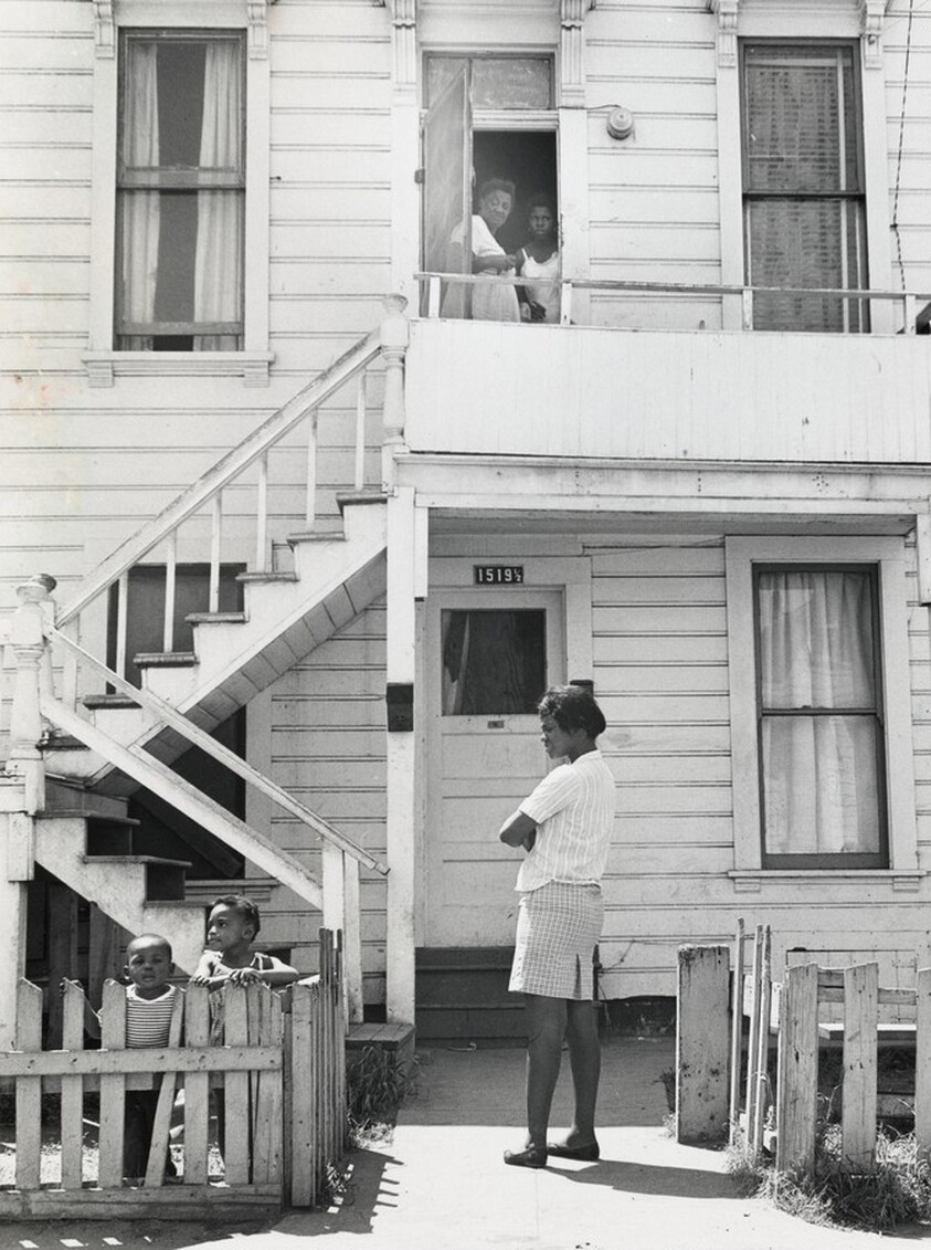 White House around the Corner from Joanne’s House, West Oakland, California
