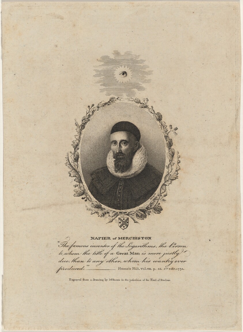 Napier of Merchiston, Inventor of Logarithms