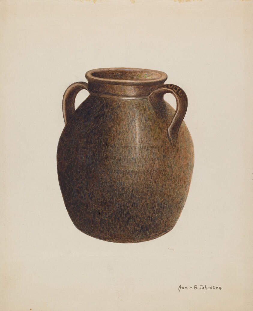 Stoneware Jar
