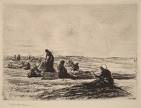 Mending the Nets, Max Liebermann, 1894