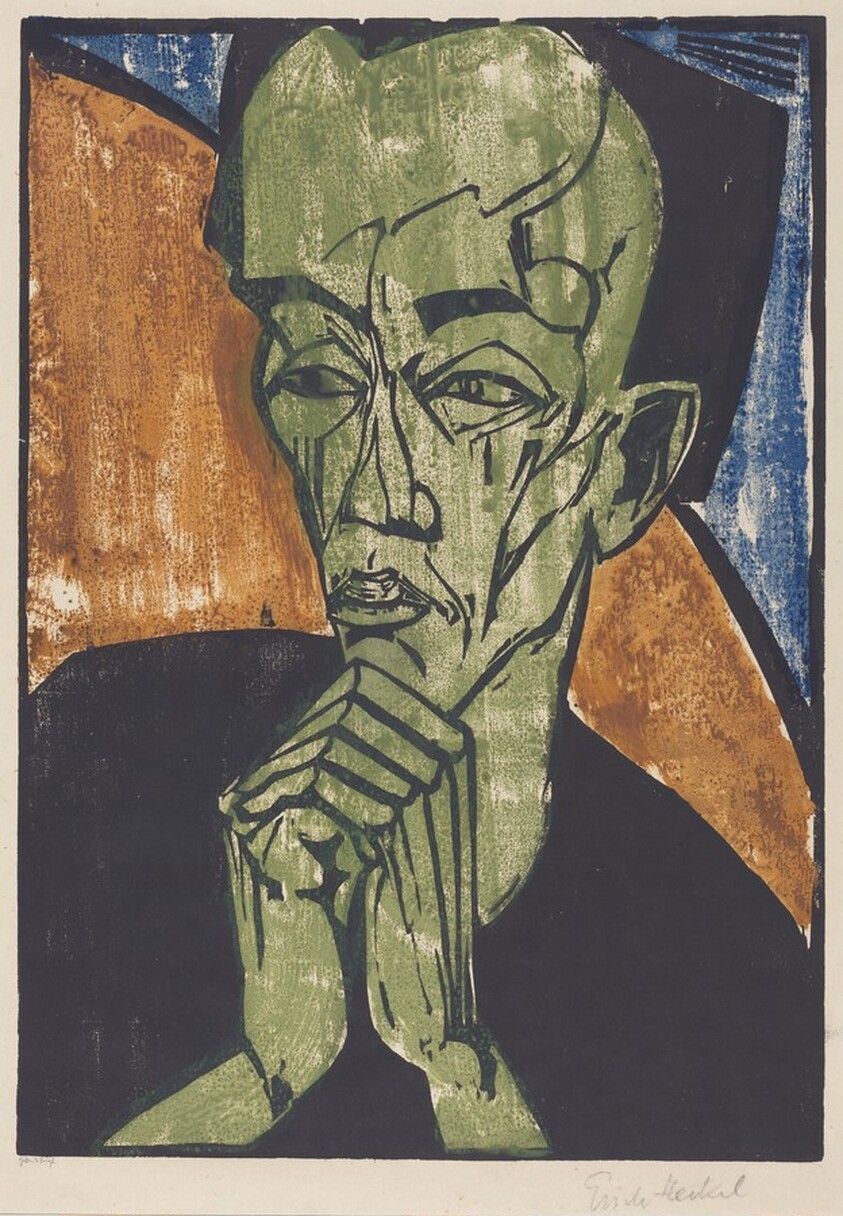 Portrait of a Man (Männerbildnis) [Self-Portrait]