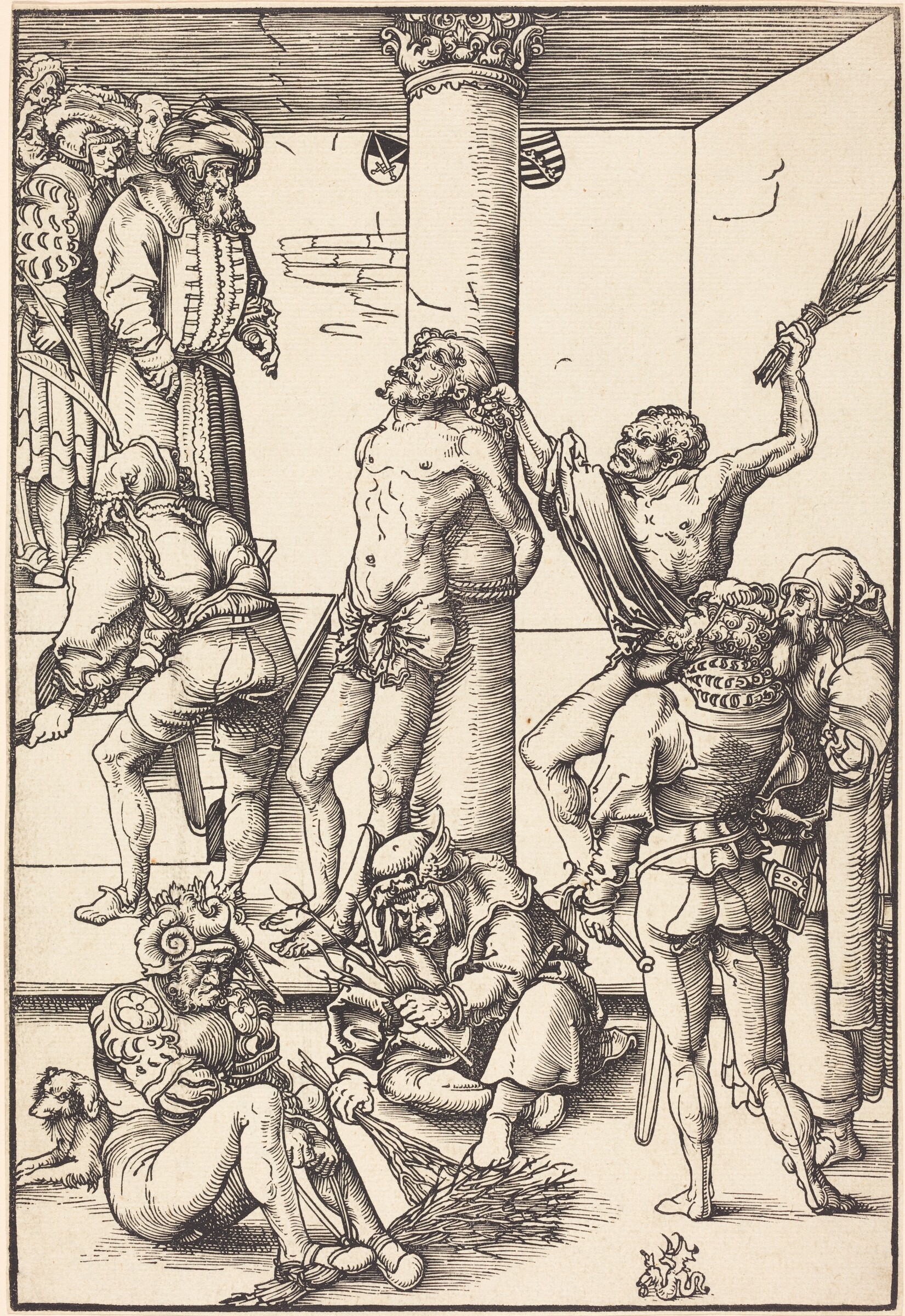 The Flagellation, Lucas Cranach the Elder, in or before 1509