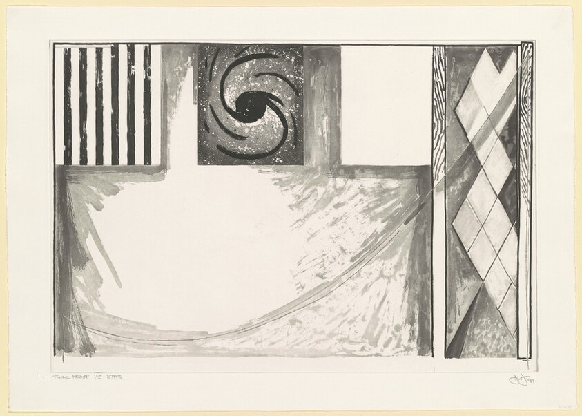 Untitled (Embassies) [trial proof of 1st state]