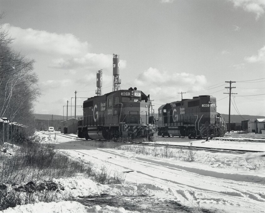 Boston & Maine Yard, East Deerfield, Massachusetts
