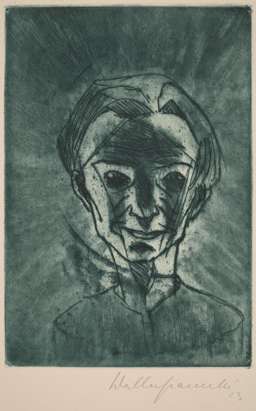 Smiling Head, Self-portrait (Lächelnder Kopf, Selbstporträt)