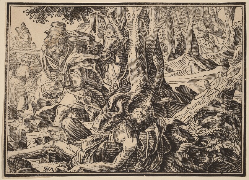 Christ Tells His Disciples of the Last Judgment