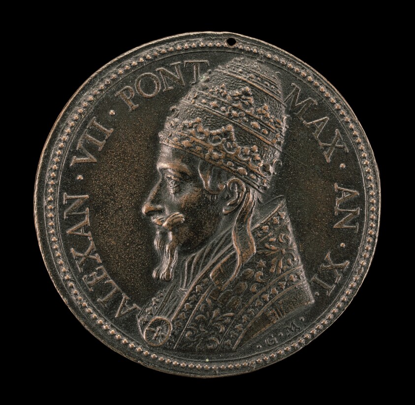 Alexander VII (Fabio Chigi, 1599-1667), Pope 1655 [obverse]
