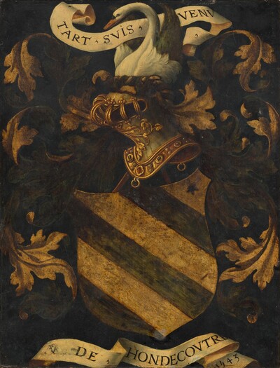Crested Coat of Arms [reverse]