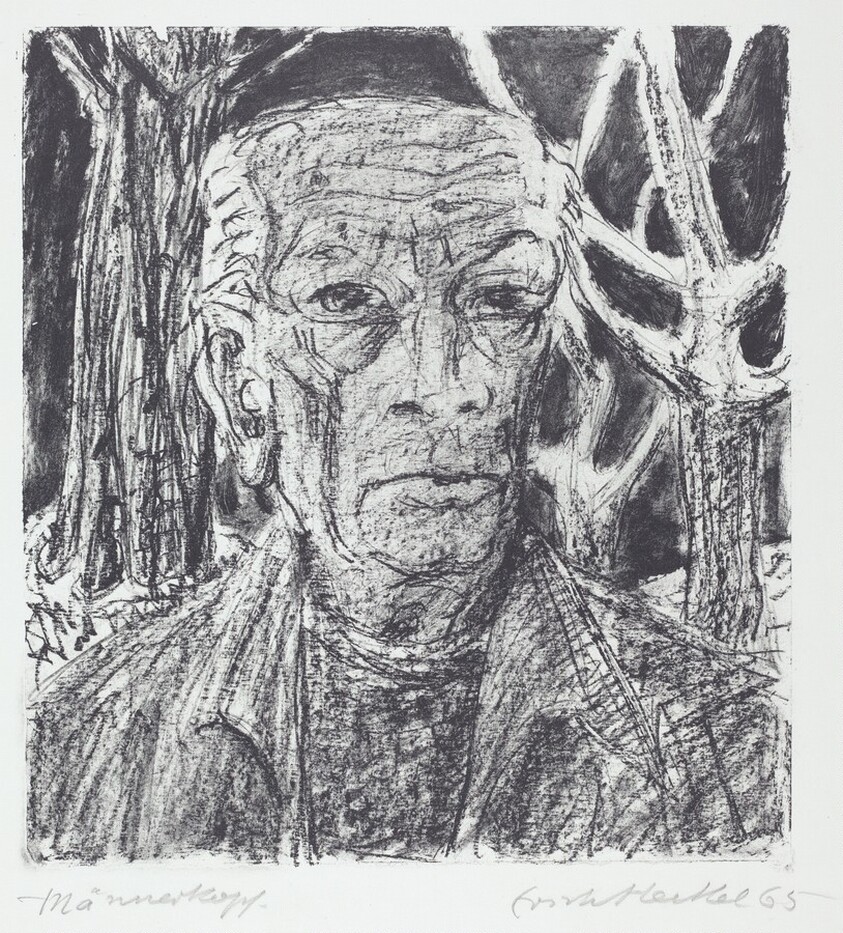 Männenkopf (Self-Portrait)