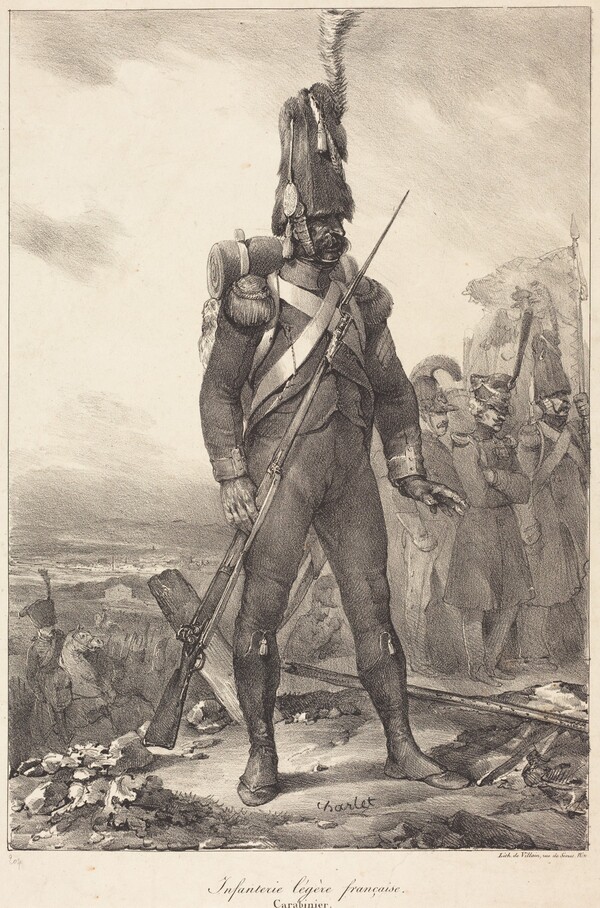 Infanterie legère française, Carabinier