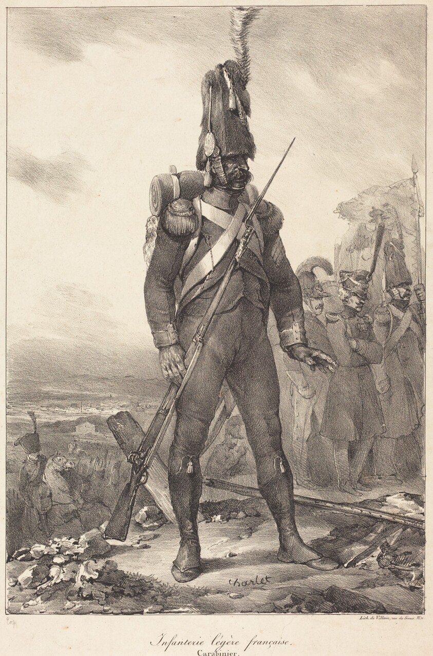 Infanterie legère française, Carabinier