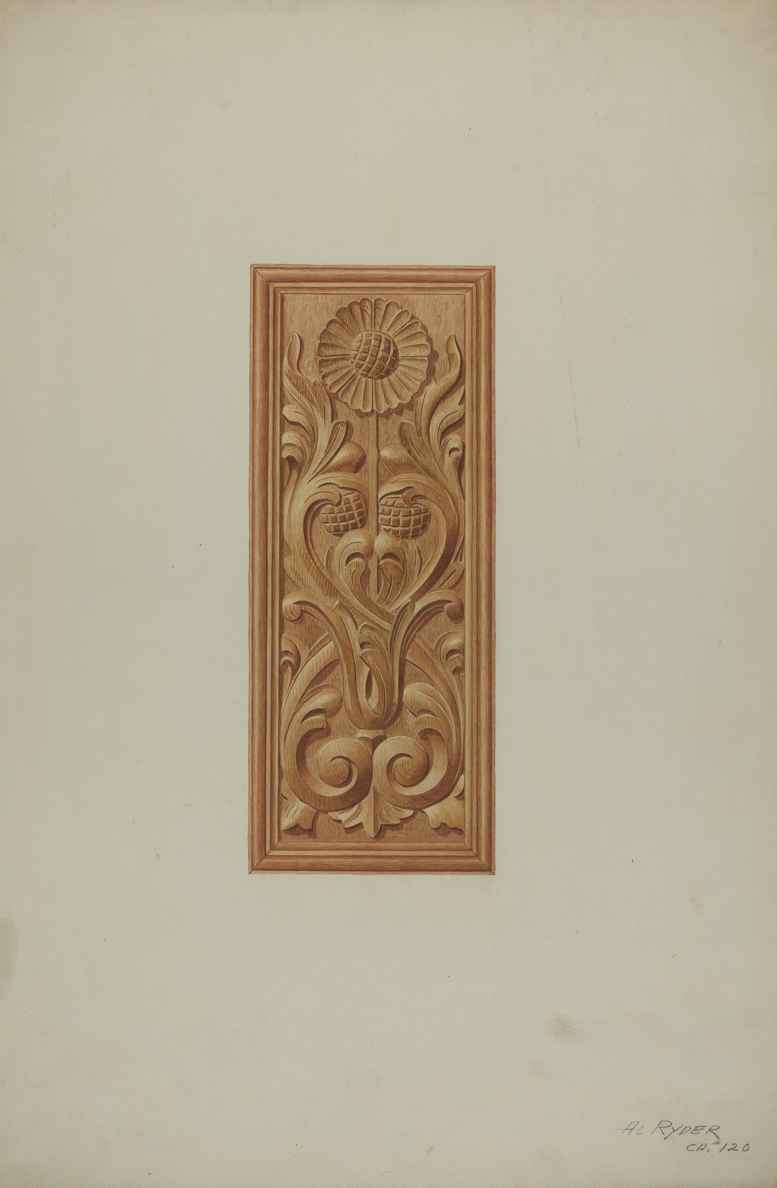 Furniture Panel, Albert Ryder, c. 1939