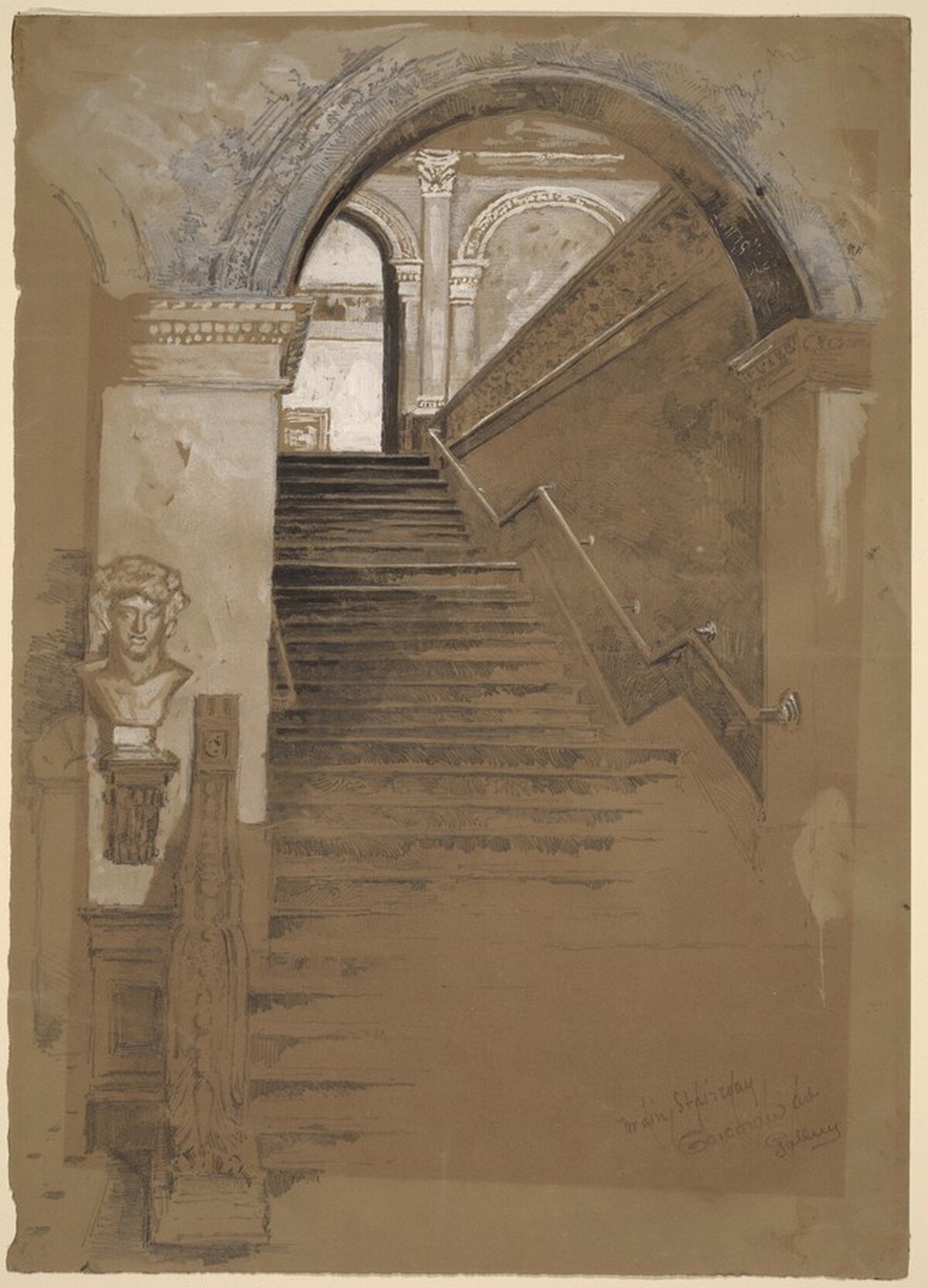 Main Stairway, Corcoran Art Gallery