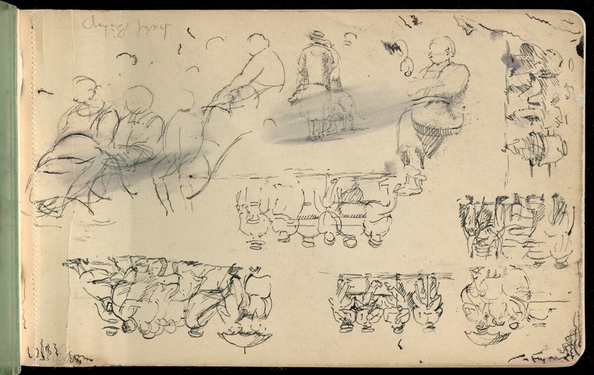 Isabel Bishop Early Sketchbook