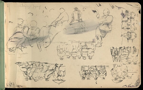 Isabel Bishop Early Sketchbook