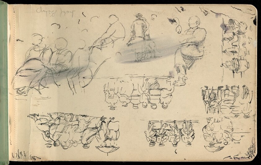 Isabel Bishop Early Sketchbook