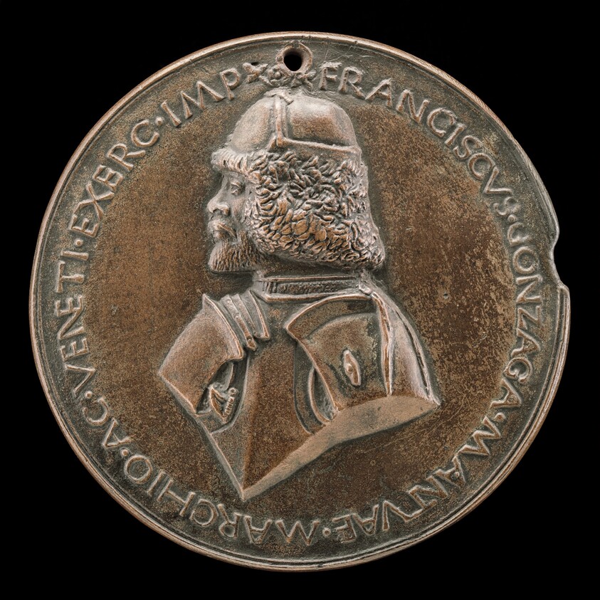 Francesco II Gonzaga, 1466-1519, 4th Marquess of Mantua 1484 [obverse]