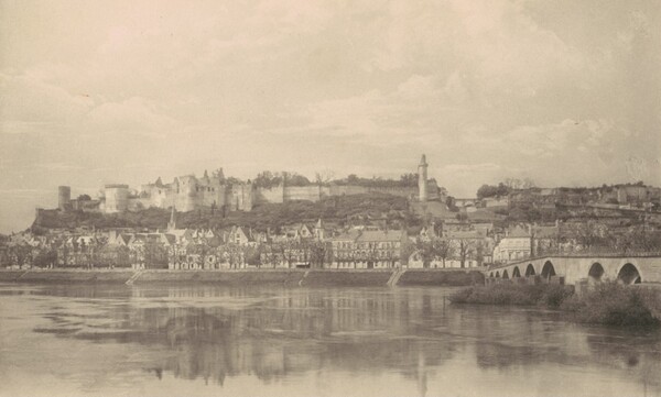 Château de Chinon from across the River