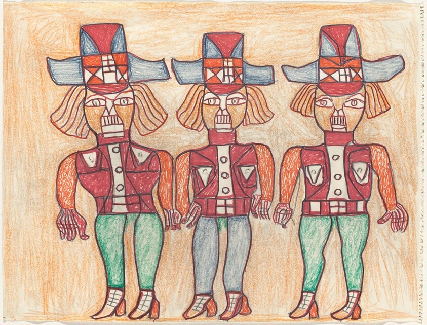 Old Man Cartwright with Adam and Little Joe