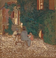 Repast in a Garden, Edouard Vuillard, 1898