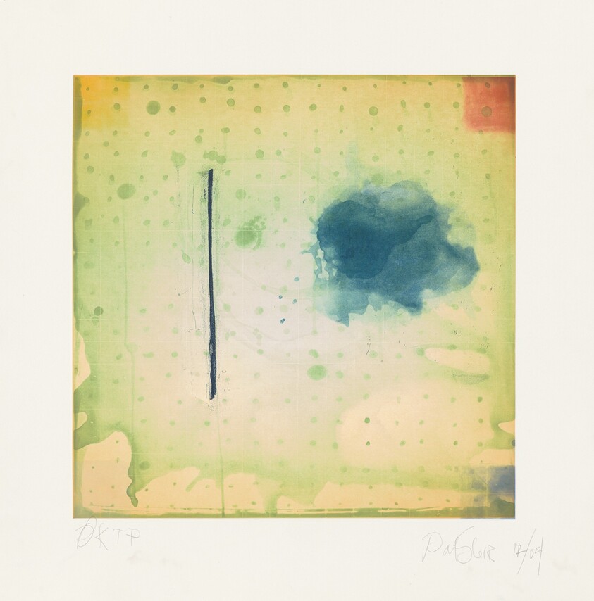 Mixed Marks, Grid and Ink Blot