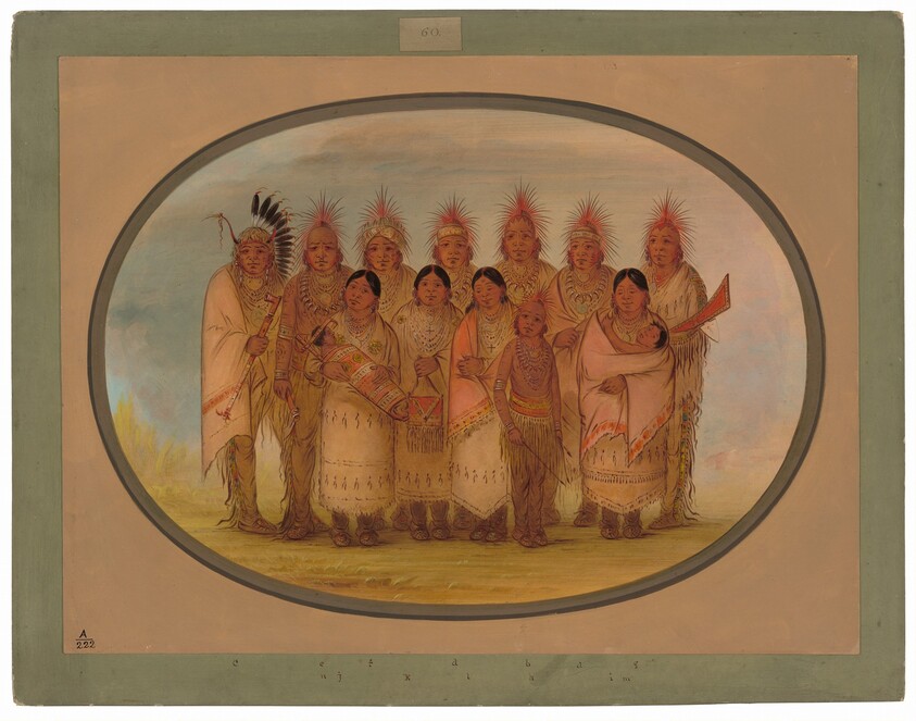 Iowa Indians Who Visited London and Paris