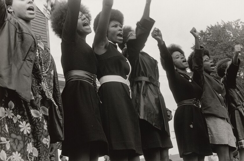 Black Panthers from Sacramento, Free Huey Rally, Bobby Hutton Memorial Park, Oakland, California