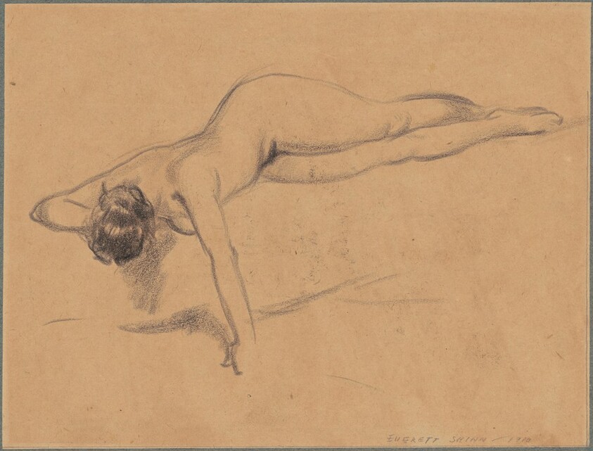 Female Nude on Couch