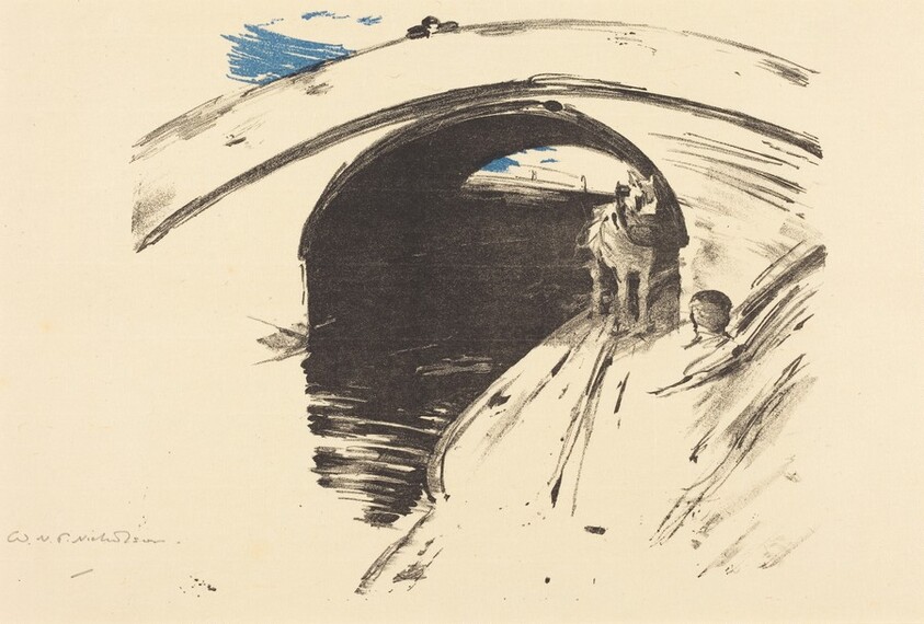 Under the Arch of the Bridge (Sous l'Arche du pont)