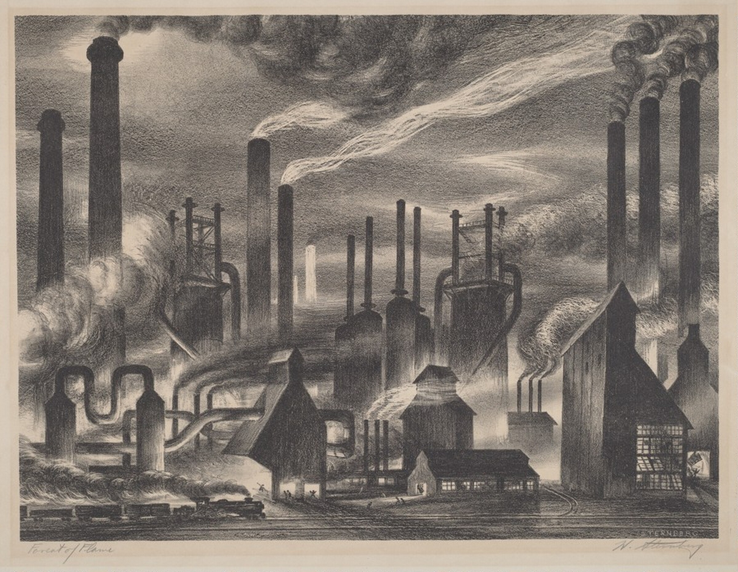 Forest of Flame, Harry Sternberg, 1939