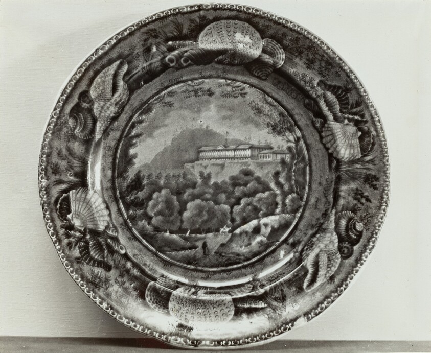 Plate - "Orchard House, Catskills"