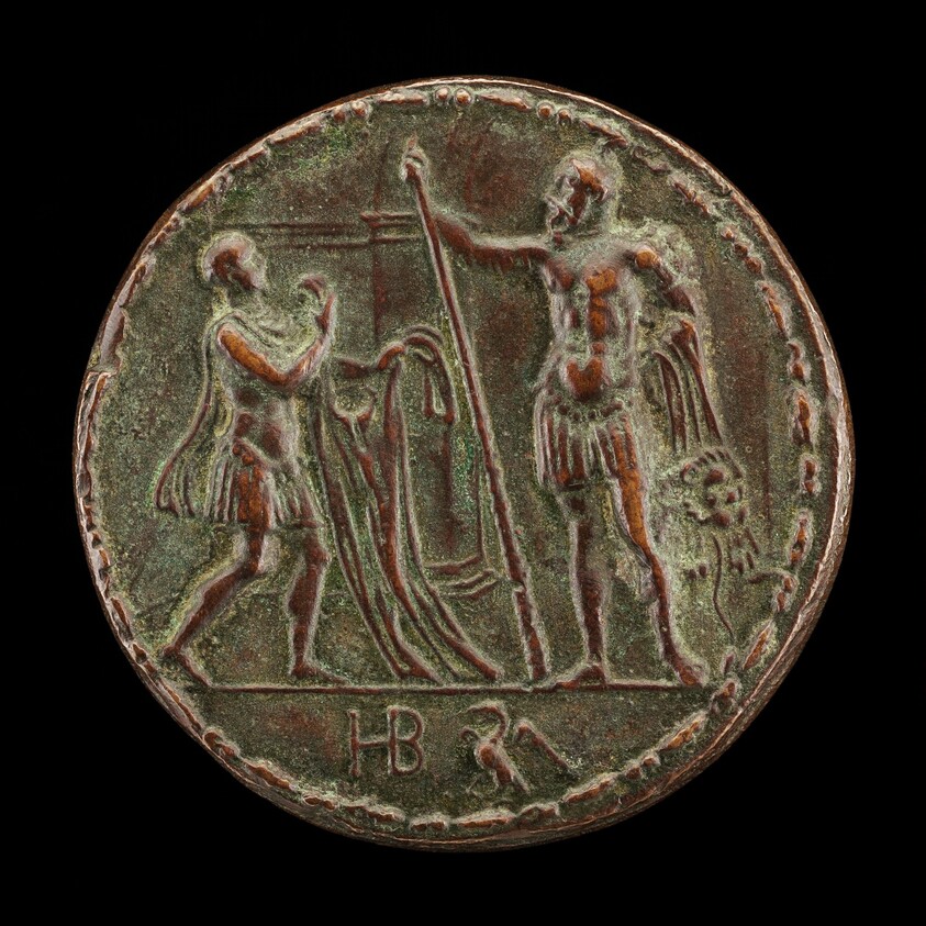 Lichas Brings Hercules the Shirt of Nessus [reverse]
