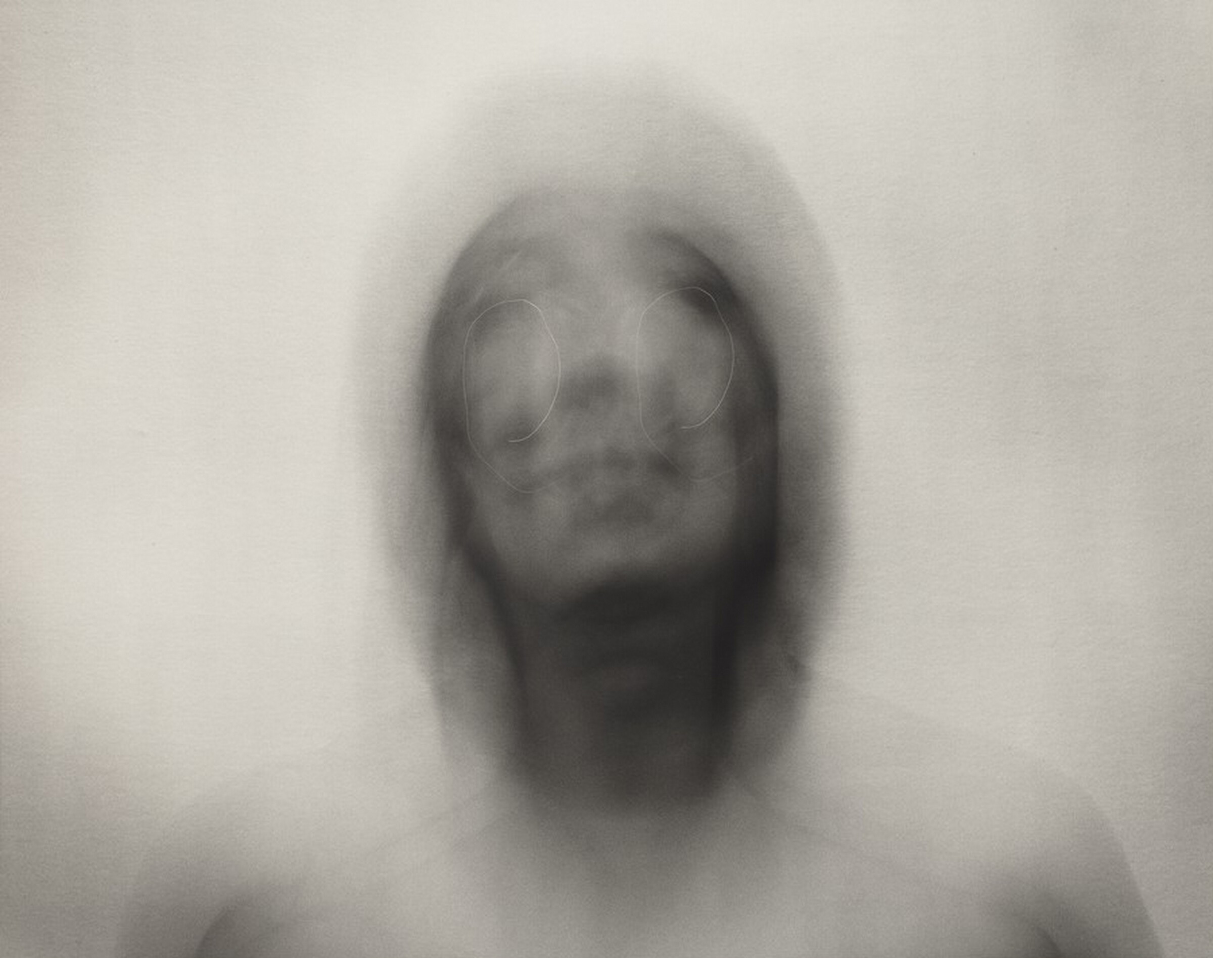 Self-Portrait: Vertical Elliptical Motion, Large, Blythe Bohnen, 1974