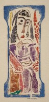 Seated Figure, Max Weber, 1919-1920