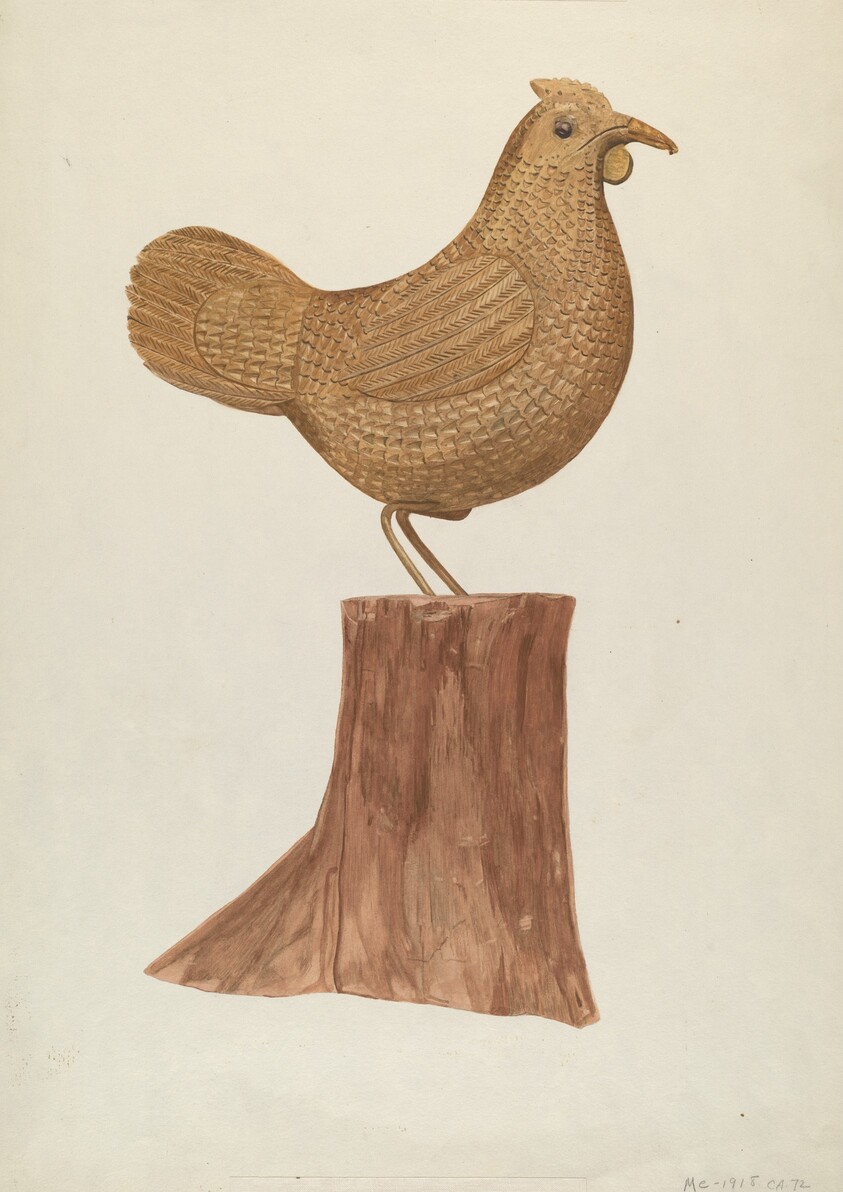 Little Wooden Hen