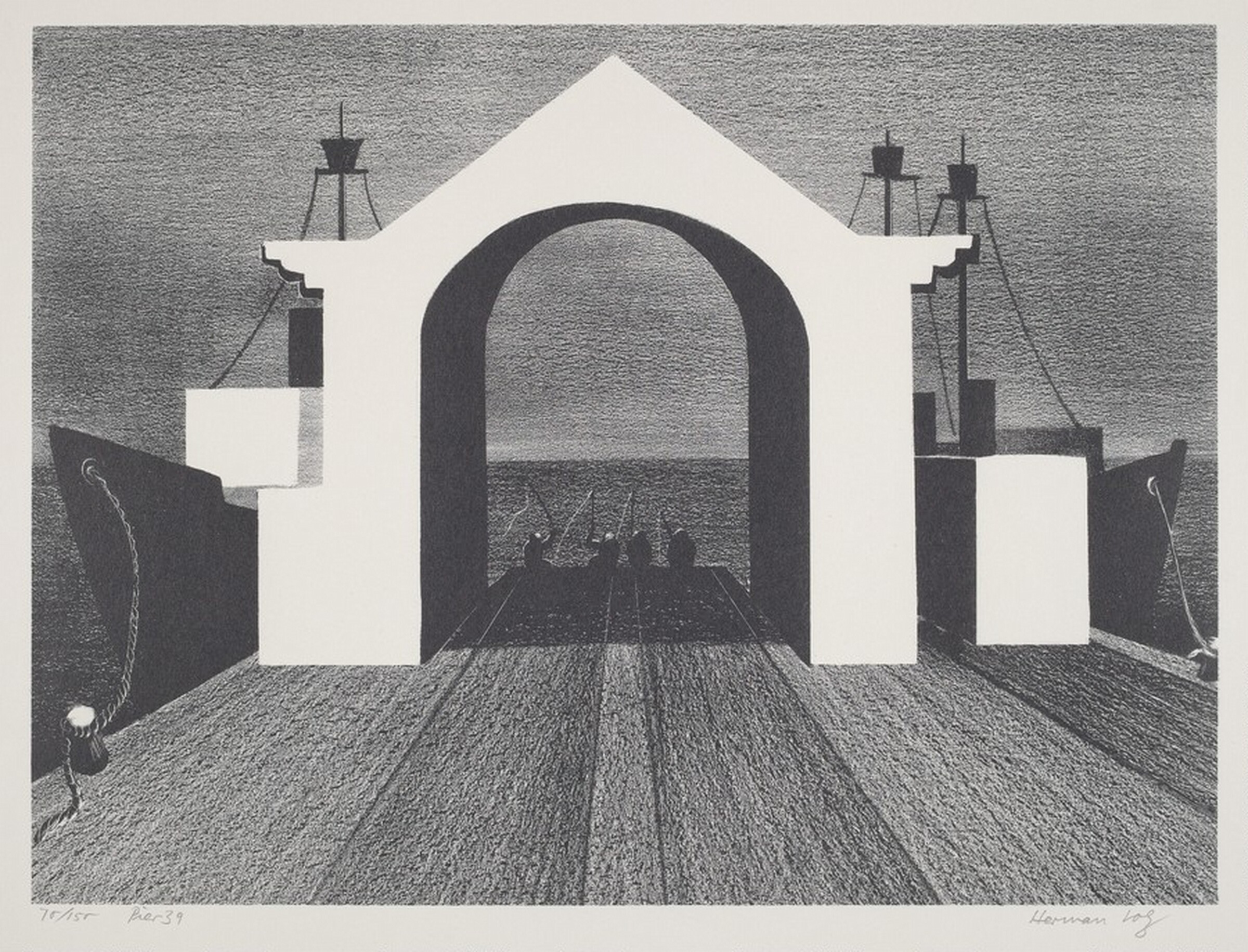 Pier 39, Herman Volz, 1940