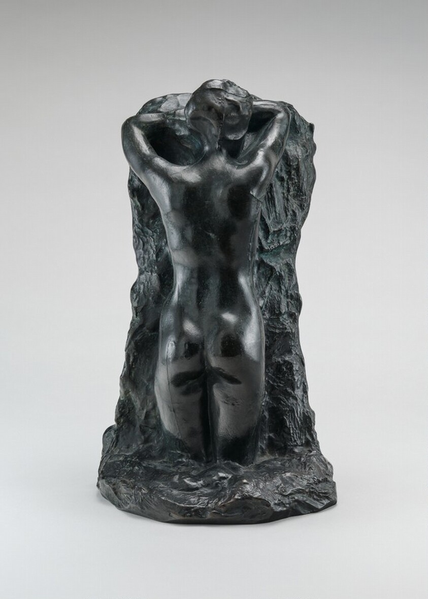 Lost-Wax Casting Display: chased bronze without patination [tenth of ten steps]