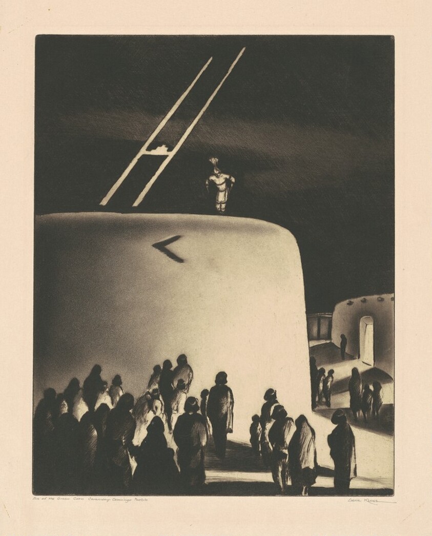 Eve of the Green Corn Ceremony—Domingo Pueblo