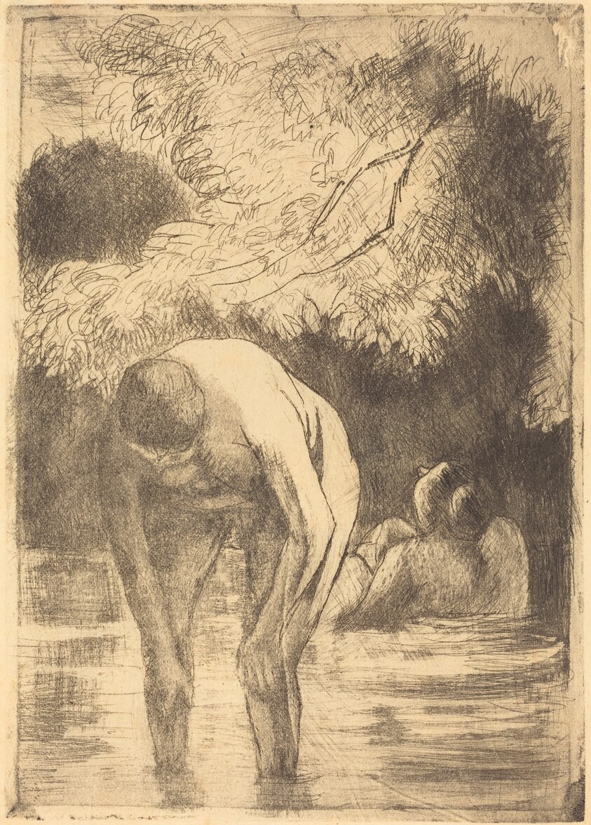 Two Women Bathing (Les deux baigneuses)