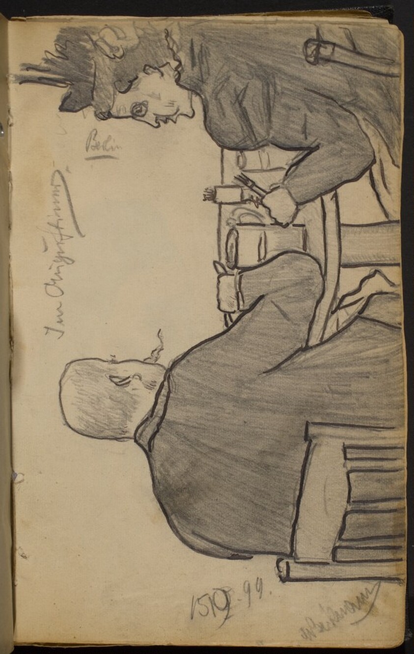 Man and Woman Dining