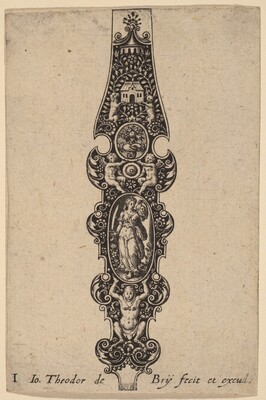 “Ornament”. This is a drawing of an intricately designed ornament.