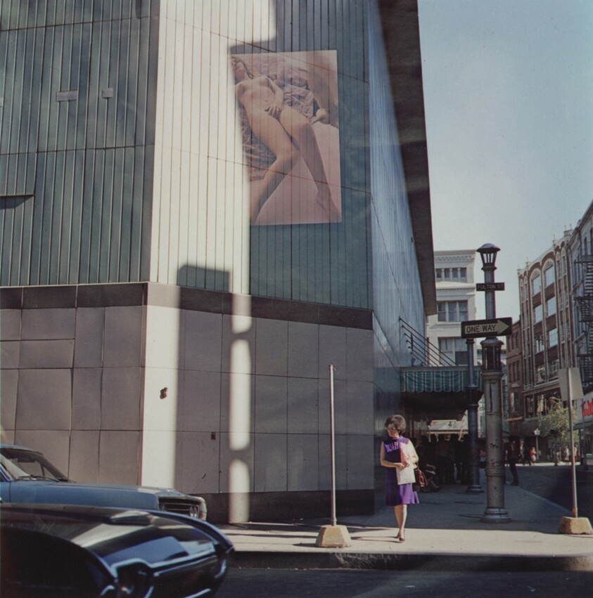 Multiple Exposure: Nude on Building, Providence